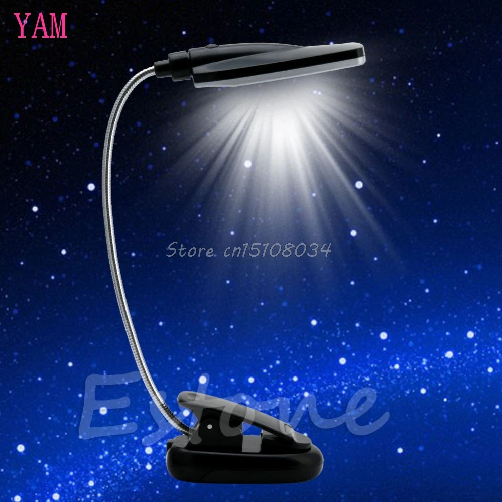 

Pro Flexible USB/Battery Power 28 LED Light Clip-on Bed Table Desk Reading Lamp S08 Drop ship