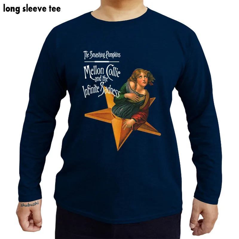 Бесплатная доставка футболка с изображением SMASHING PUMPKINS Меллон колли и