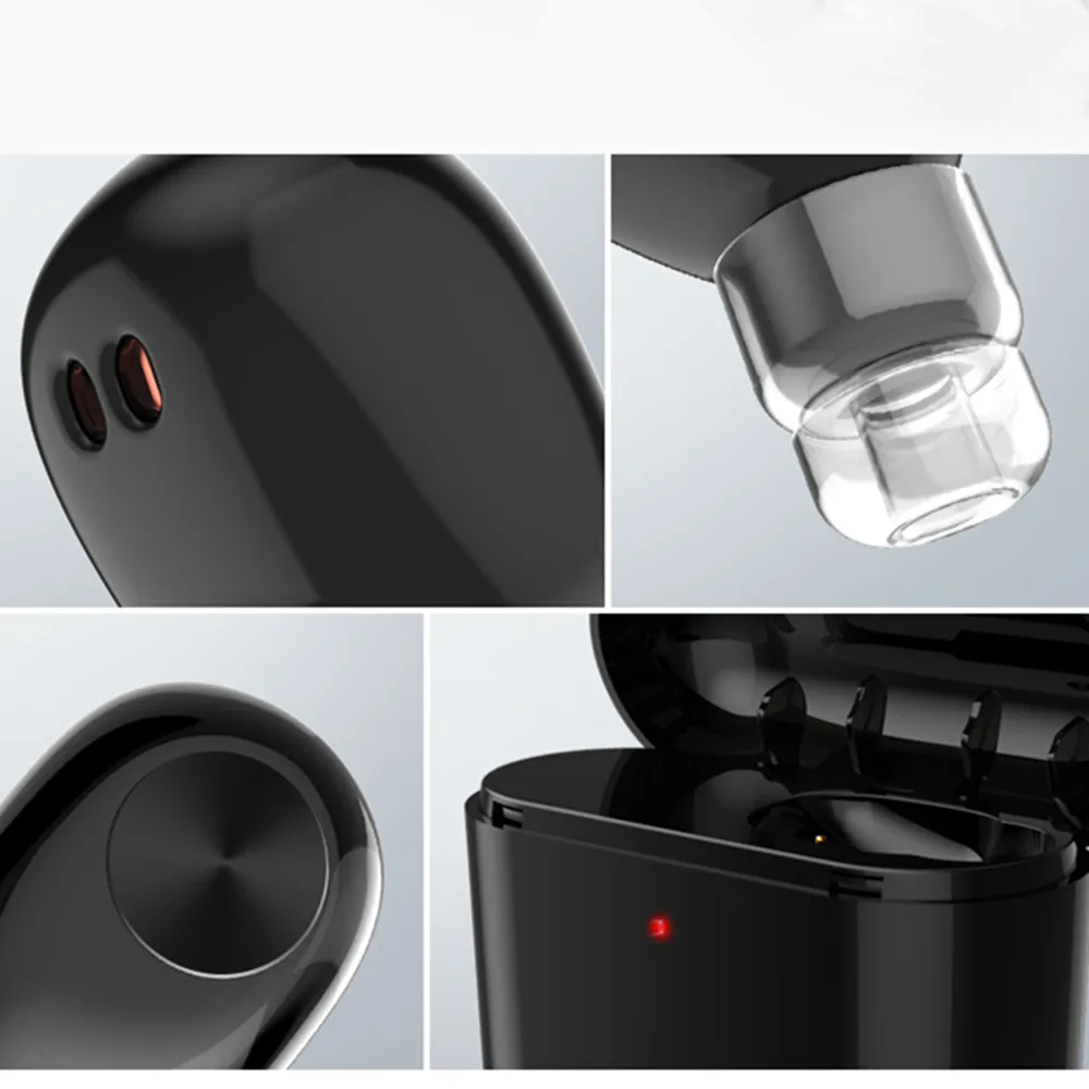 BL1 Bluetooth наушники гарнитура Мини беспроводной наушник с зарядным боксом микрофон
