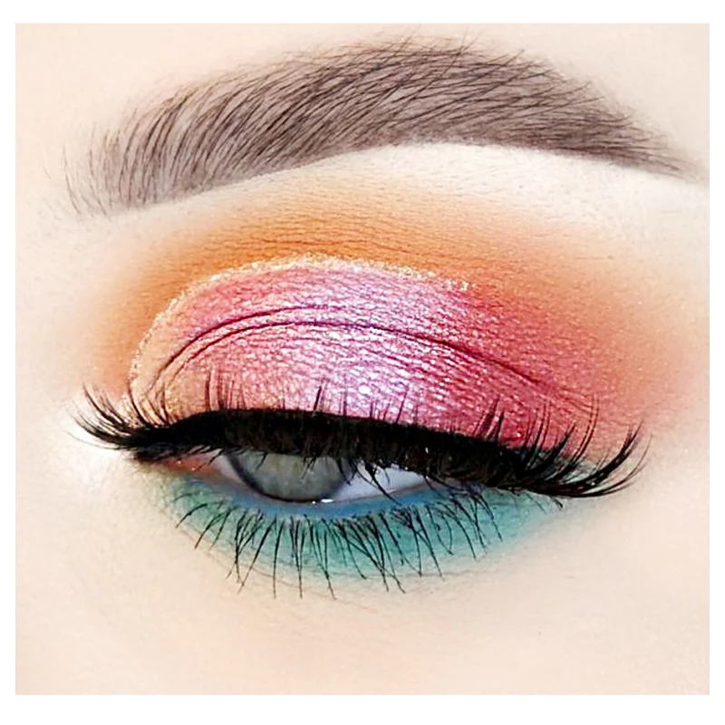 18 цветов Ombretto Marmo Ombretto Impermeabile facile Indossare Lunga durata Ombretto palette