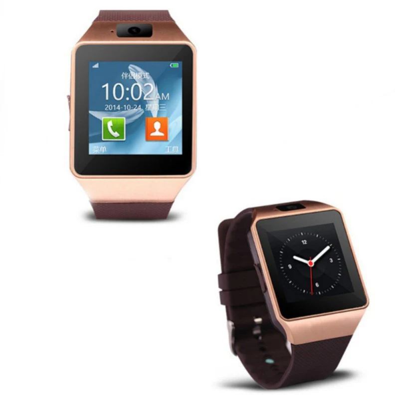 DZ09 Смарт часы наручные часы с поддержкой камеры Bluetooth SIM TF карты Smartwatch для Ios Android телефонов