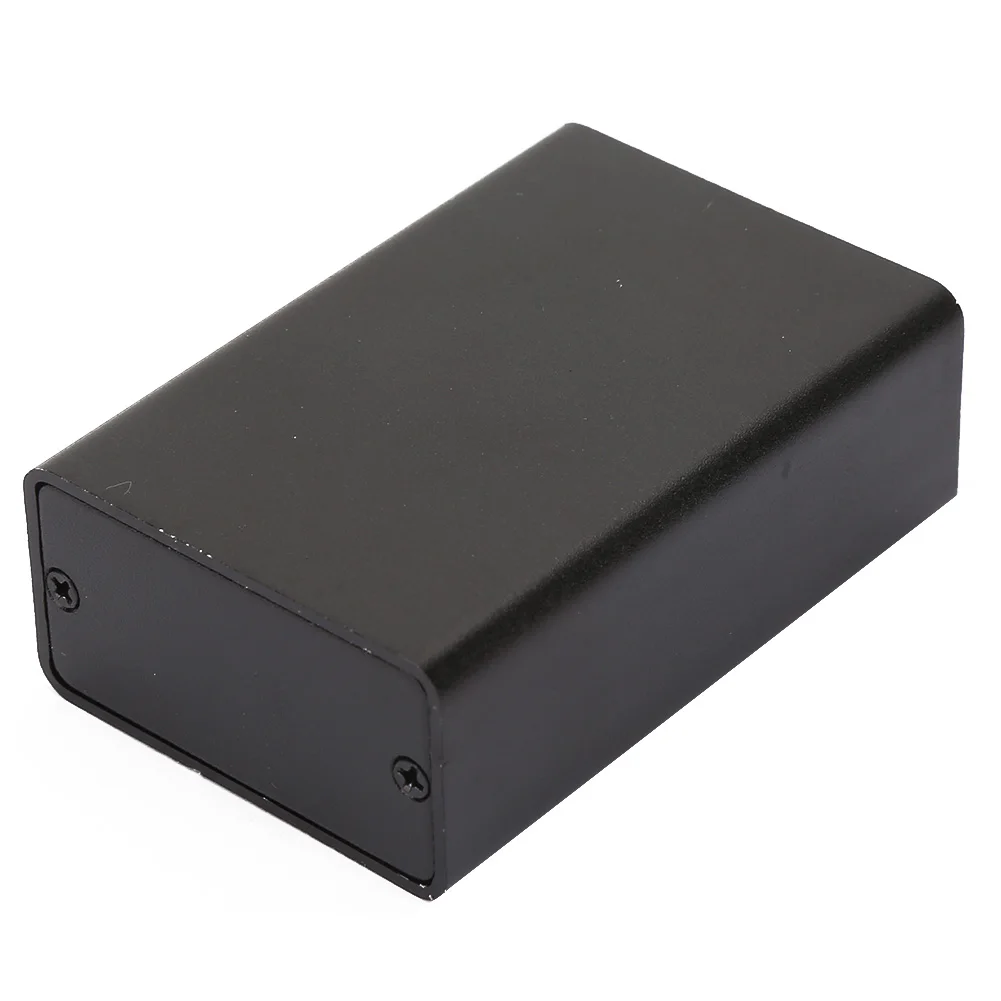 Матовый черный печатная плата ящик для инструментов Алюминиевый Печатный корпус чехол для электронного проекта