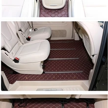 Лучшее качество! Специальные автомобильные коврики+ коврик в багажник для Mercedes Benz V Class 7 8 мест- водонепроницаемые прочные ковры