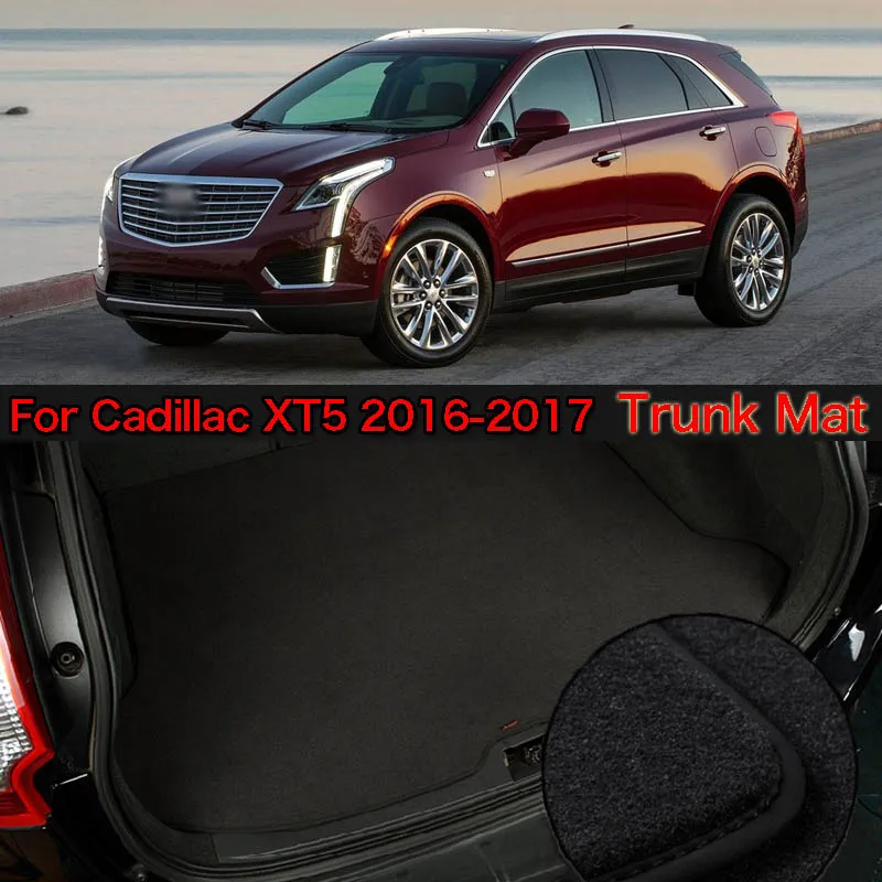 Nylon Fabric Washable Car Trunk Cargo Liner Carpet Mats For Cadillac