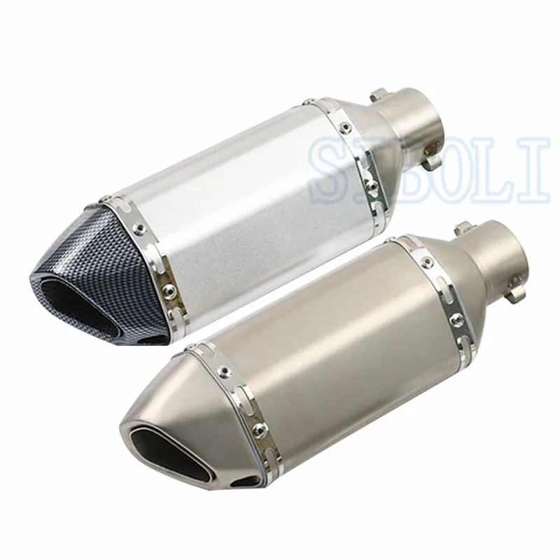 

Universal Motorcycle FOR SUZUKI Exhaust Muffler Pipe Escape Modified Scooter Racing Bike 6 COLORS AK196