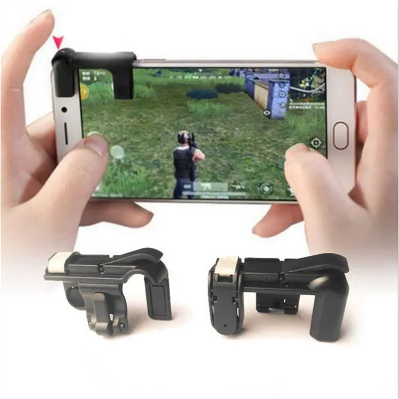  Smart Mobile phone trigger L1R1 Game joystick Fire Button Aim Key Shooter Controller for PUBG V3.0 