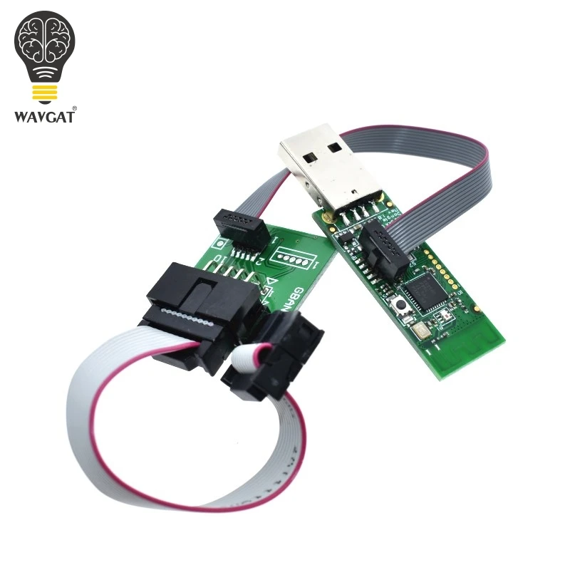 

Wireless Zigbee CC2531 CC2540 Zigbee Sniffer Bluetooth BLE 4.0 Dongle Capture Module USB Programmer Downloader Cable Connector