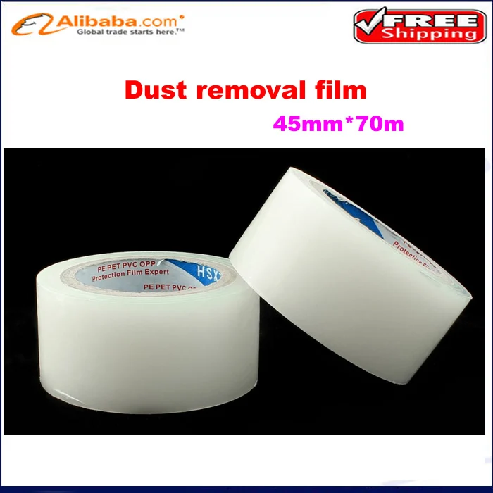 Buy Free shipping! Dust removal film tape 45mm*70m for
