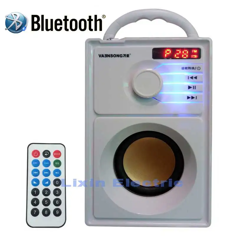 VAENSONG A10 Portable Stereo Bluetooth Speaker 2.1 Subwoofer Can Play TF Card And USB And FM Radio As Well As For Family Travel цена VAENSONG A10 Portable Stereo Bluetooth Speaker 2.1 Subwoofer Can Play TF Card And USB And FM Radio As Well As For Family Travel цены онлайн