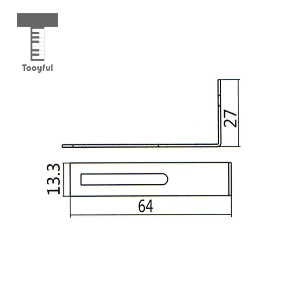 Tooyful Silver Guitar Pickguard Mounting Support Bracket & Screws for LP Electric Guitar Parts