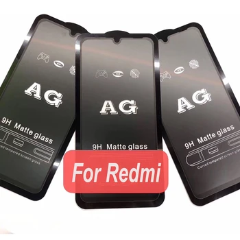 

50pcs AG Matte Tempered Glass For Xiaomi Redmi Note 7 6 Pro GO K20 S2 Screen Protector Anti-Scratch Explosion-Proof Guard Film