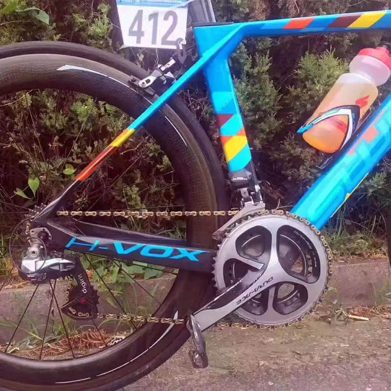 Discount YBN Bicycle Titanium Chains MTB Mountain Road Bike Chians 10 Speed Bicycle Chain 116 Links For SHIMANO/Campanolo/SRAM System 5