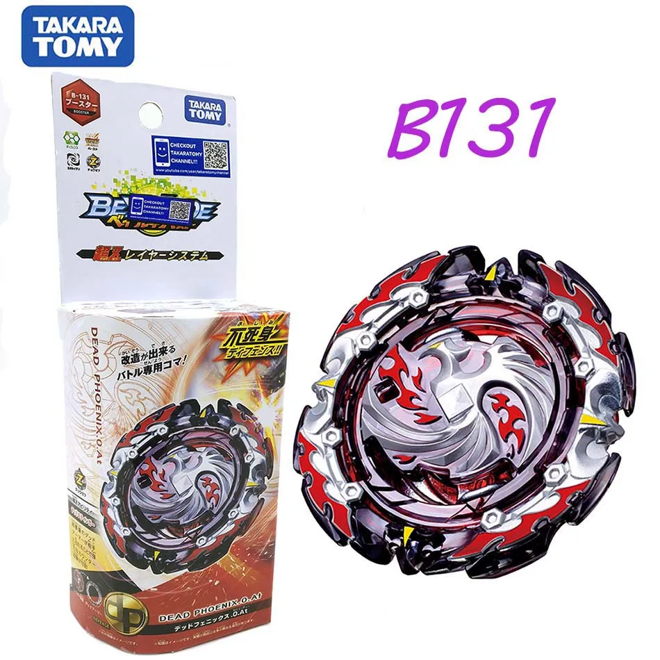 

Takaratomy Bayblade Burst B-131 B-130 B-132 Booster Dead Phoenix.0.at bay blade without launcher Bayblade gyroscope Toys for boy