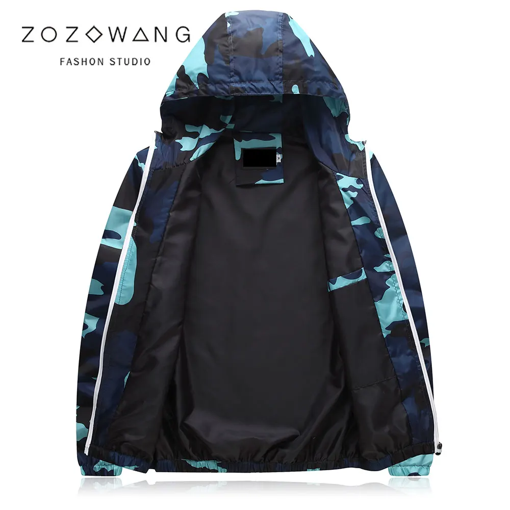 ZOZOWANG 2019 NEW Camouflage Jackets Men's Coats Spring Summer Casual Camo Male Jackets Army Military Men Outerwear Streetwear ZOZOWANG 2019 NEW Camouflage Jackets Men's Coats Spring Summer Casual Camo Male Jackets Army Military Men Outerwear Streetwear
