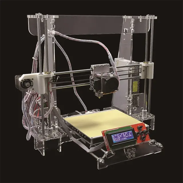 Best Quality Anet A8-T Upgrade 3D printer DIY Kit Genuine Anet-A8-T Filament Support Secure Digital Memory Card 3D-printer