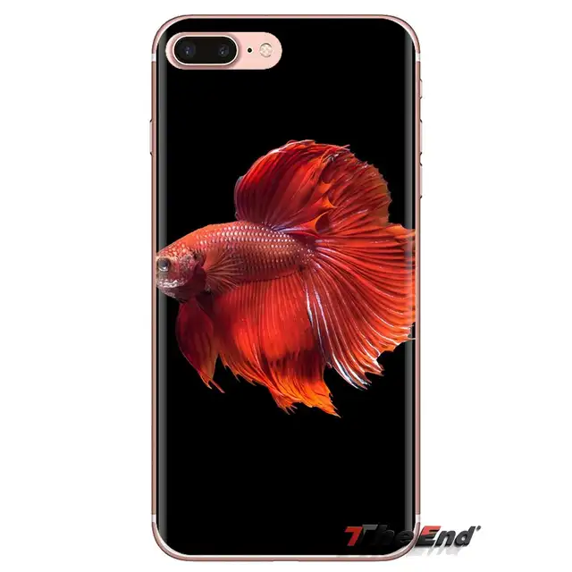 Mobile Phone Case Phone Wallpaper With Blue Betta Fish For Samsung