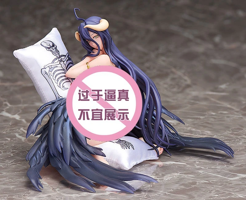 13 см Japnese аниме Overlord над лорд альбедо Sexty фигурку Коллекция модель игрушки для украшения подарок