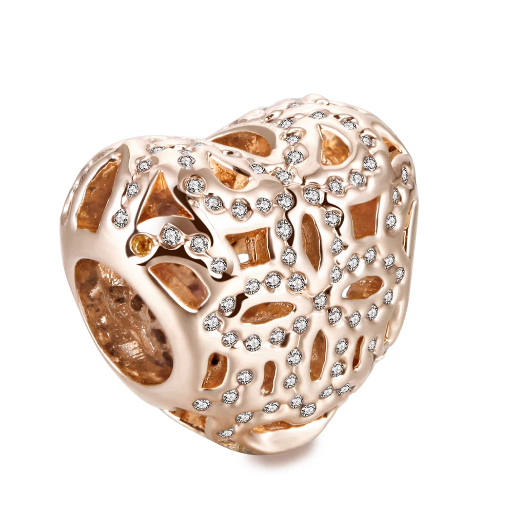 2019 year looks- Rose Golden heart 2019 year for lady- Rose Golden heart