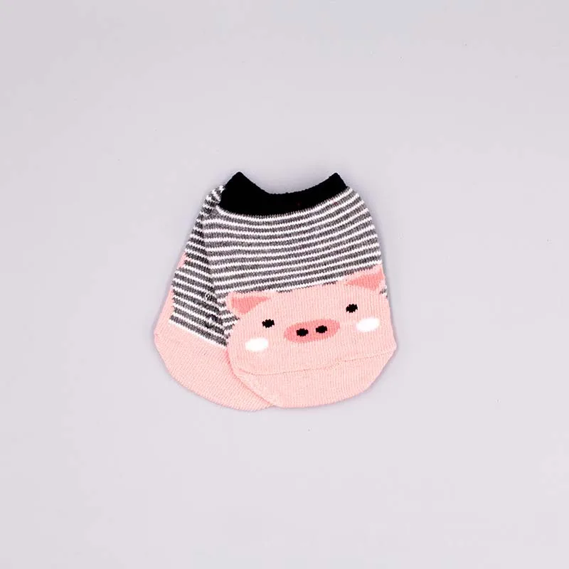 20 стилей, хлопковые носки для малышей с героями мультфильмов носки для новорожденных носки для маленьких мальчиков и девочек носки-тапочки bebe Meias bebe нескользящие носки для младенцев - Цвет: Розовый