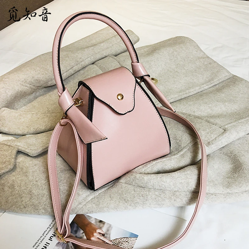 

2019new Style Fashion Women Bag Messenger Corossbody Shoulder Bag Triangle Lantern Solid Handbag Ladies Female Bolsa Feminina
