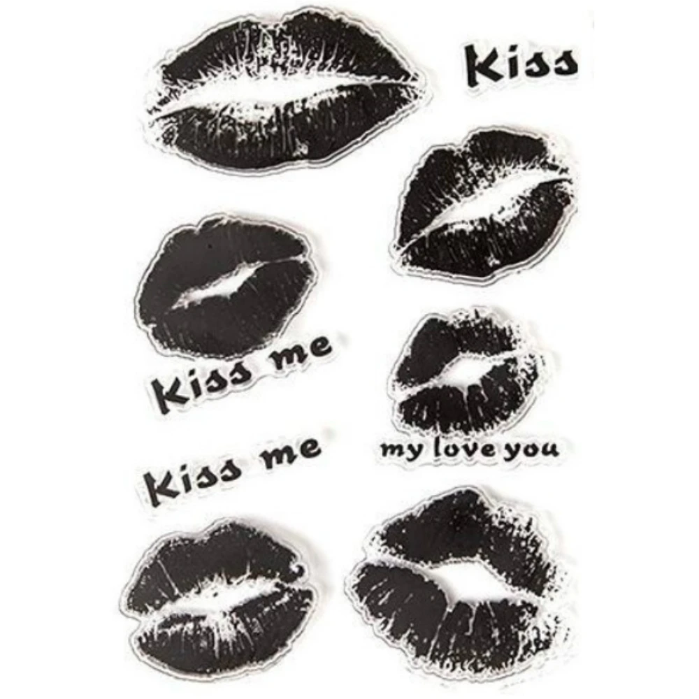 Прозрачные штампы для резки Big Kiss Muti Style Y1 ~ Y90 Бесплатная доставка | Дом и сад