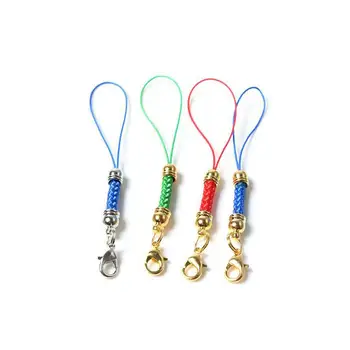 

30pcs DIY Accessories Lanyard Straps Lobster Clasp Decor Charms Hanger Resin Jewelry Keychain Hooks Findings Handmade Craft