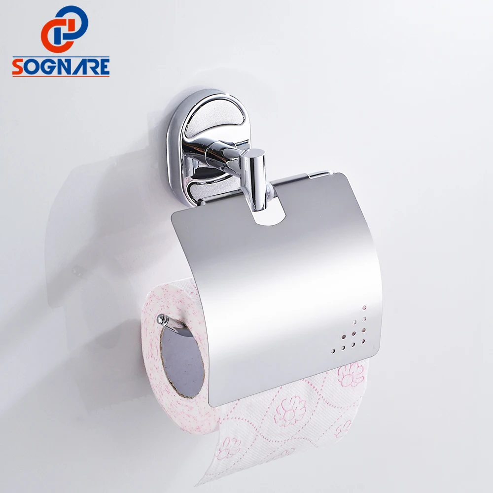 SOGNARE хромированный держатель для туалетной бумаги настенный держатель для ванной комнаты Аксессуары для ванной комнаты бумажная полка D1603