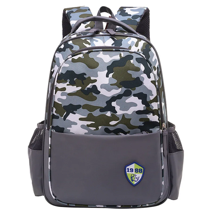 

Waterproof Children School Bags Girls Boys Kids Satchel Orthopedic Schoolbags Camouflage Primary School Backpack Mochilas Infant