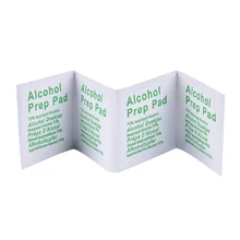 Профессиональный 100 шт./кор. спиртовые тампоны колодки 70% изопропиловый первой помощи Главная уход за кожей Моющее средство стерилизации подставки для алкоголя
