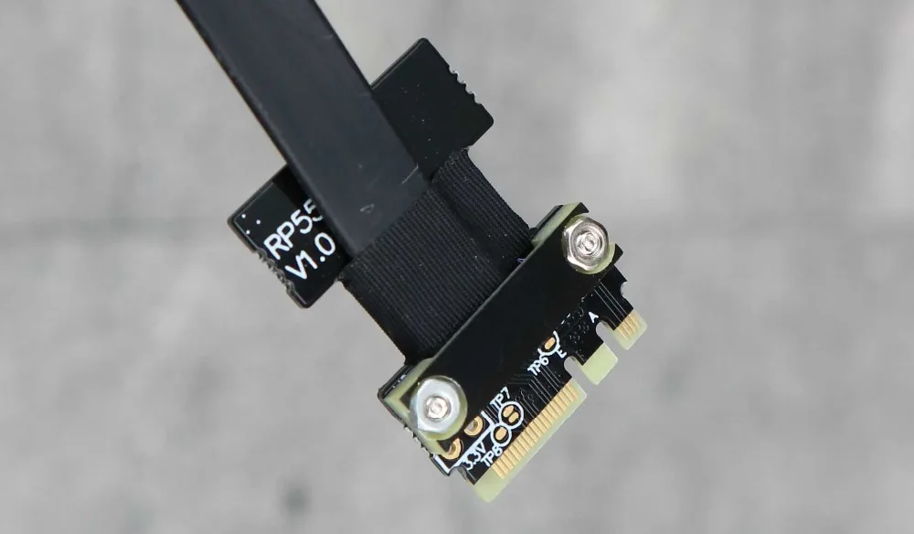 Плата расширения M.2 WiFi A.E Key A + E к PCI e 16x x16 Райзер адаптер ленточный кабель Gen3.0 AE для