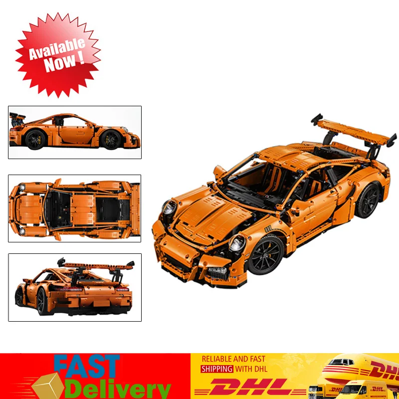 

Compatible LegoINGlys 42056 Technic Series Race Car Model Building Kit Blocks Bricks Set Model Educational Toys for Children