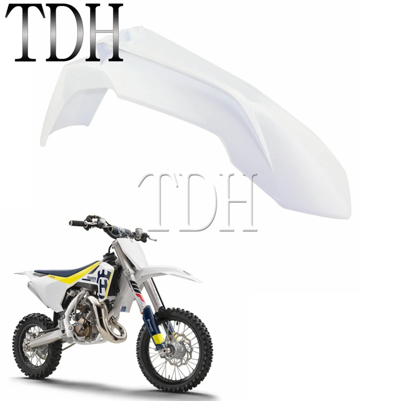 

White Motorcycle Front Fender Dirt Bike Enduro Motocross Off Road Mudguard For KTM EXC SX XCF SMR Husqvarna TC TE