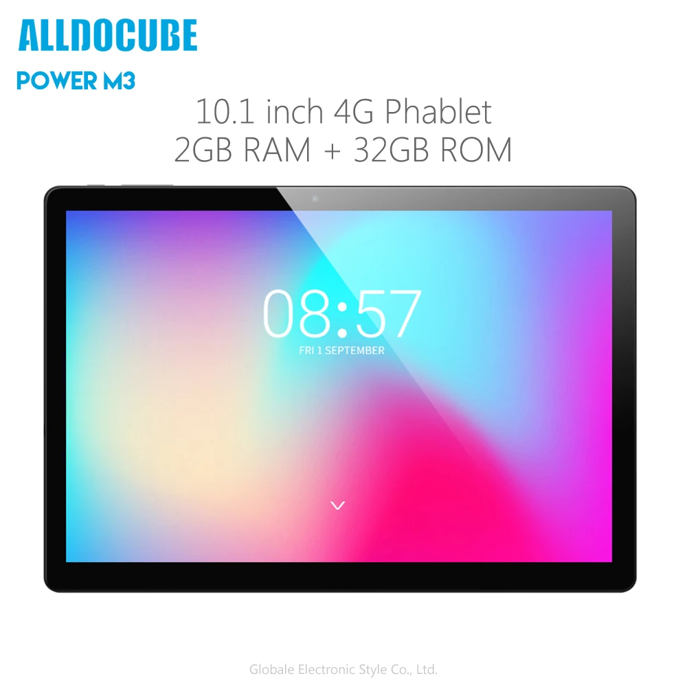 

Original ALLDOCUBE Power M3 4G Phablet 10.1 inch Tablet Android 7.0 MTK6753 Octa Core 1.5GHz 2GB RAM 32GB ROM Pad