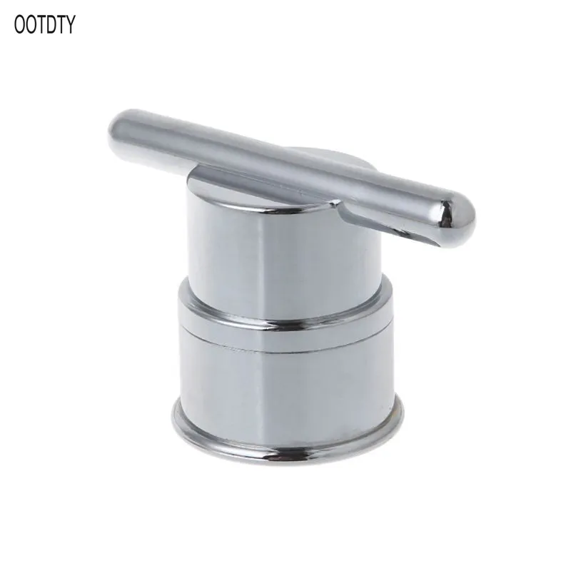 

Electroplated Plastic Single Hole Shower Door Knob Handle For Interior Furniture Shower Cabin