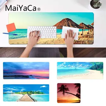 

MaiYaCa Cool New Beach Scenery Durable Rubber Mouse Mat Pad Gamer Speed Mice Retail Small Rubber Mousepad