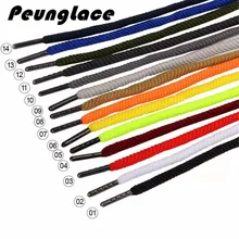 Качественные PeungLace 1000 пара/лот металлические наклонные круглые шнурки из полиэстера шнурки баскетбольные шнурки