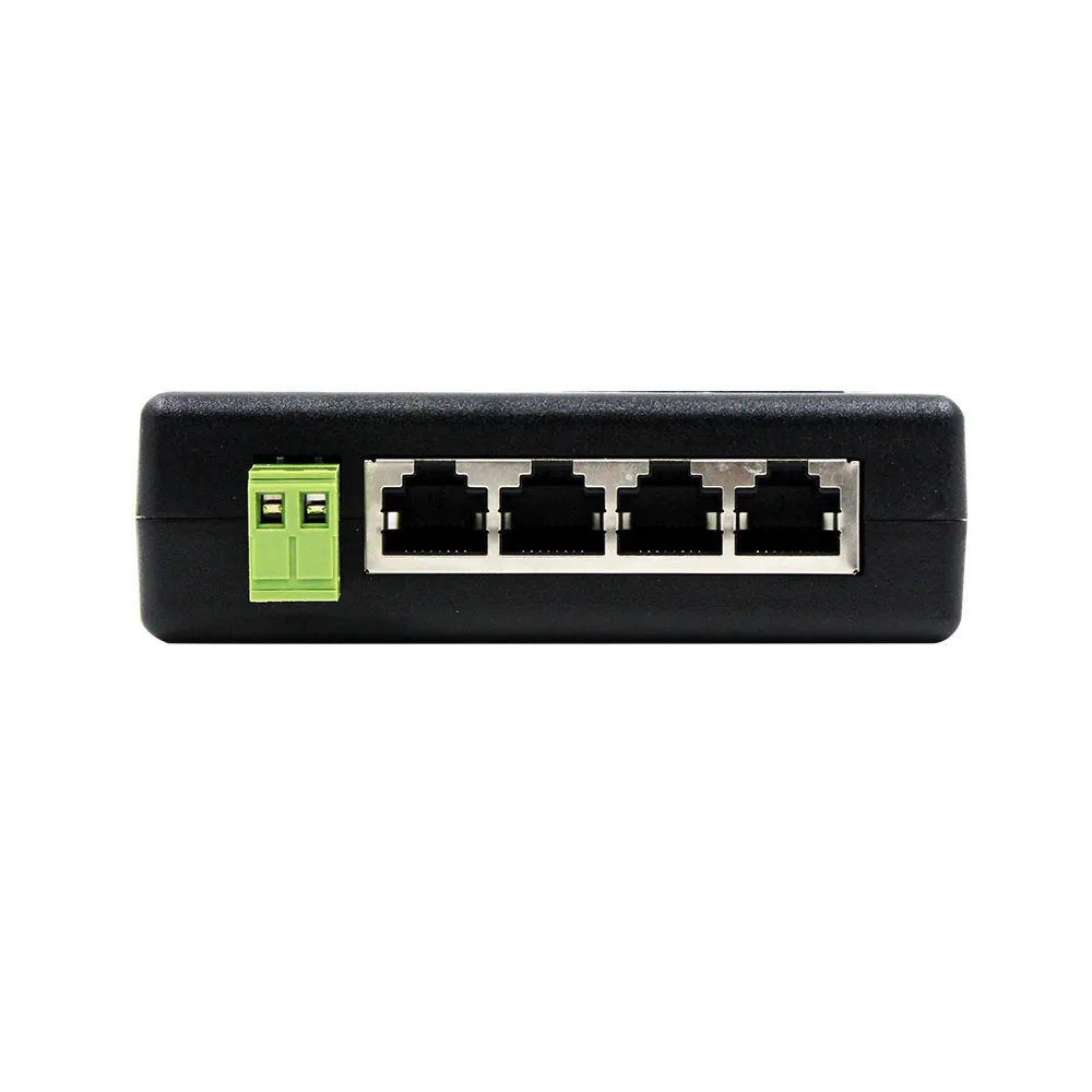 

POE Injector 4 port for Video Surveillance IP Cameras 802.3af POE Power Injector