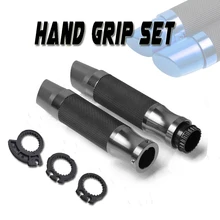 7/" 22 мм CNC алюминиевая уличная и гоночная универсальная мотоциклетная ручка для руля с концами мото Ручка для Kawasaki Suzuki Yamaha Honda