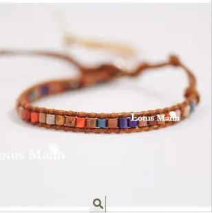 

Lotus mann Picasso was Picasso color of natural stone lap bracelet product feedback
