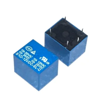 

10PCS/lot 12V DC Power Relay SRD-12VDC-SL-C PCB Type