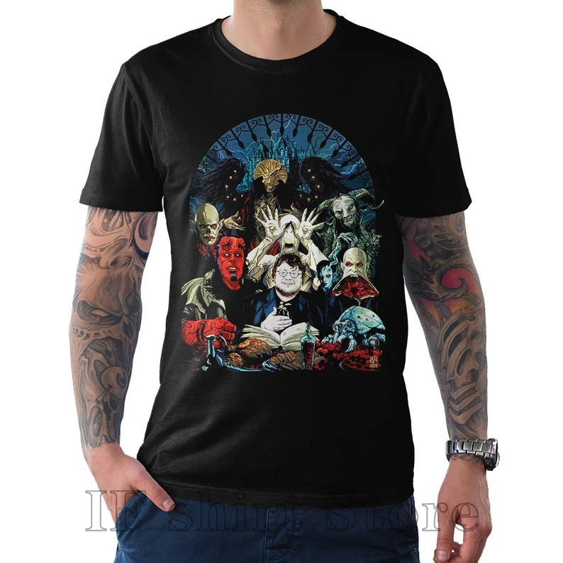 

Guillermo del Toro Movies Art T-Shirt Men WoMen All Sizes Tee 100% cotton funny print tshirt men women shirts