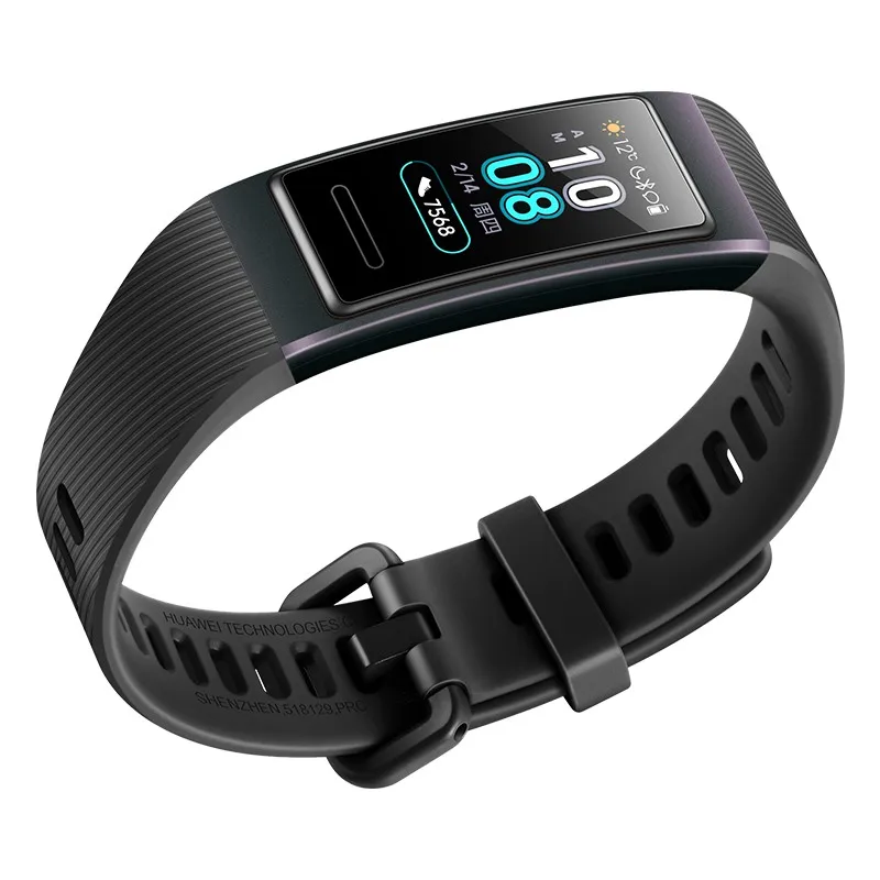 HUAWEI Band 3 Браслет Водонепроницаемый в режиме реального времени сердцебиение граф