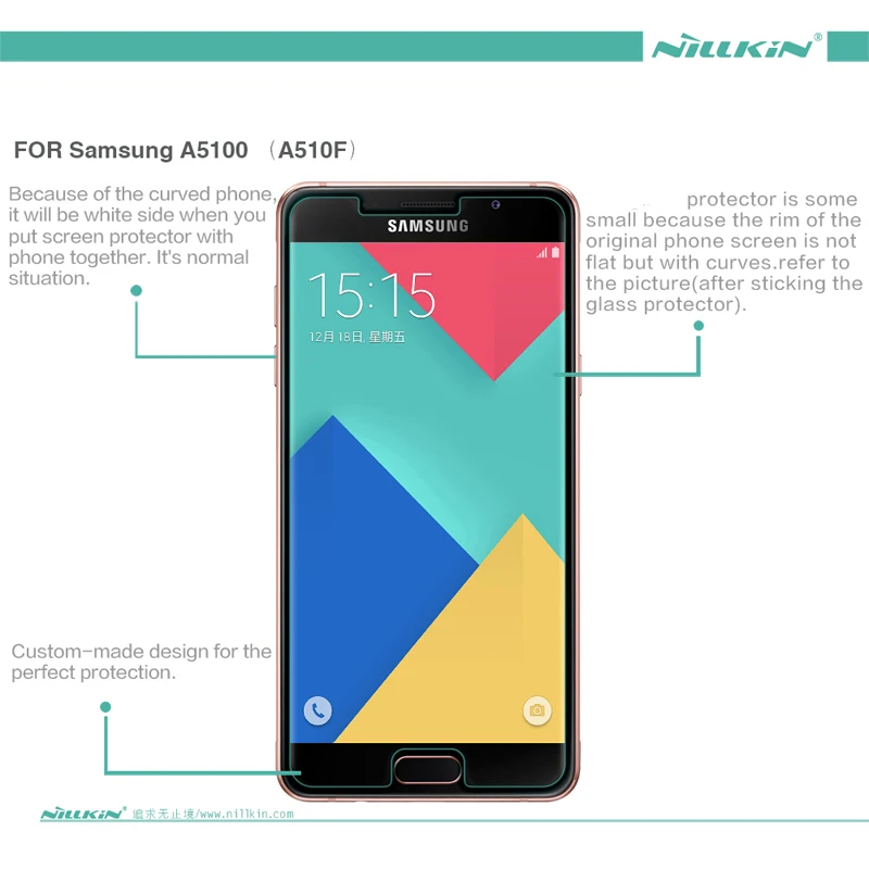Для samsung Galaxy A5 /A510F/A5100 Защитная пленка Nillkin прозрачная защитная пленка для samsung A5