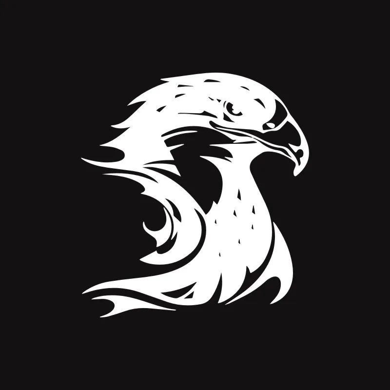 Cunymacos Fire Flame Eagle Hawk наклейка на голову Автомобиля Виниловые аксессуары для
