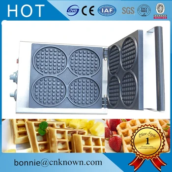 

Hot sale Depth 8mm waffle maker spain churros waffle maker machine free shipping