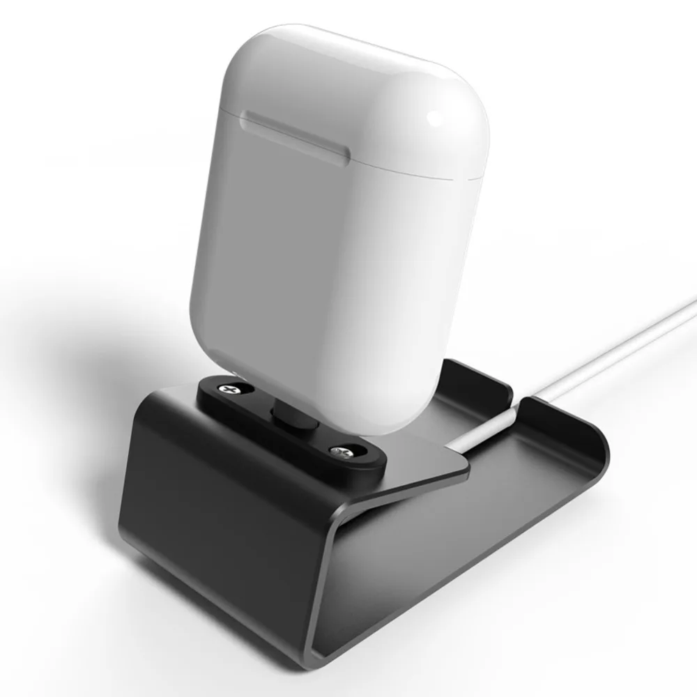 

Aluminum Charging Dock Accessories for iphone5/6/7/8/Xr/Xs Headphone Desk Charger Charging Dock Station Holder Stand for Airpods