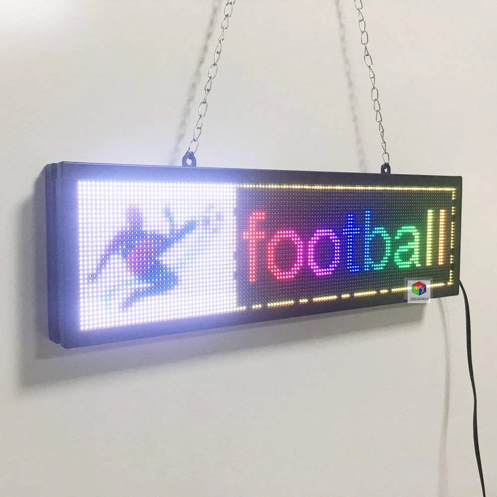 LED Sign Board Programmable Electric Display Text Image Message Board Full Color