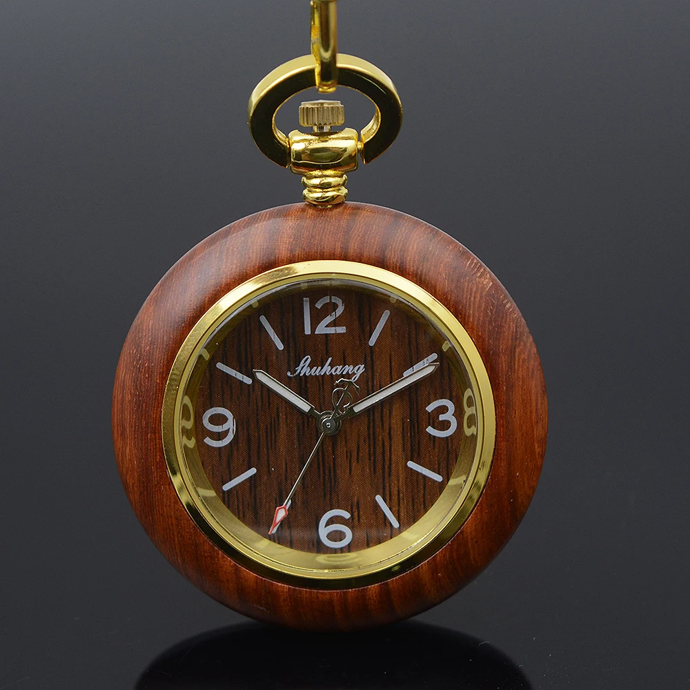 Shuhang Brand Watch Wooden Case Japanese Quartz Movement Mens Womens