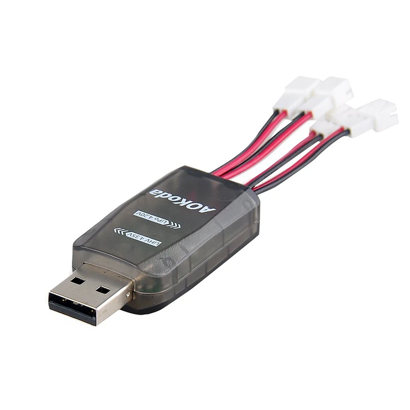 4 в 1 AOKoda CX405 4CH мульти микро USB Lipo зарядное устройство для 1 S Lipo LiHV батарея для RC вертолет зарядка FPV Дрон