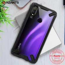 Чехол для телефона Rzants для OPPO Realme 3 Pro, кристально прозрачный жесткий противоударный усиленный угловой прочный тонкий Чехол